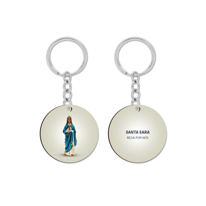 Saint Sarah Keychain