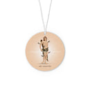 Saint Sebastian car air freshener