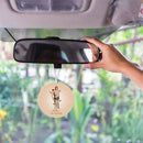 Saint Sebastian car air freshener
