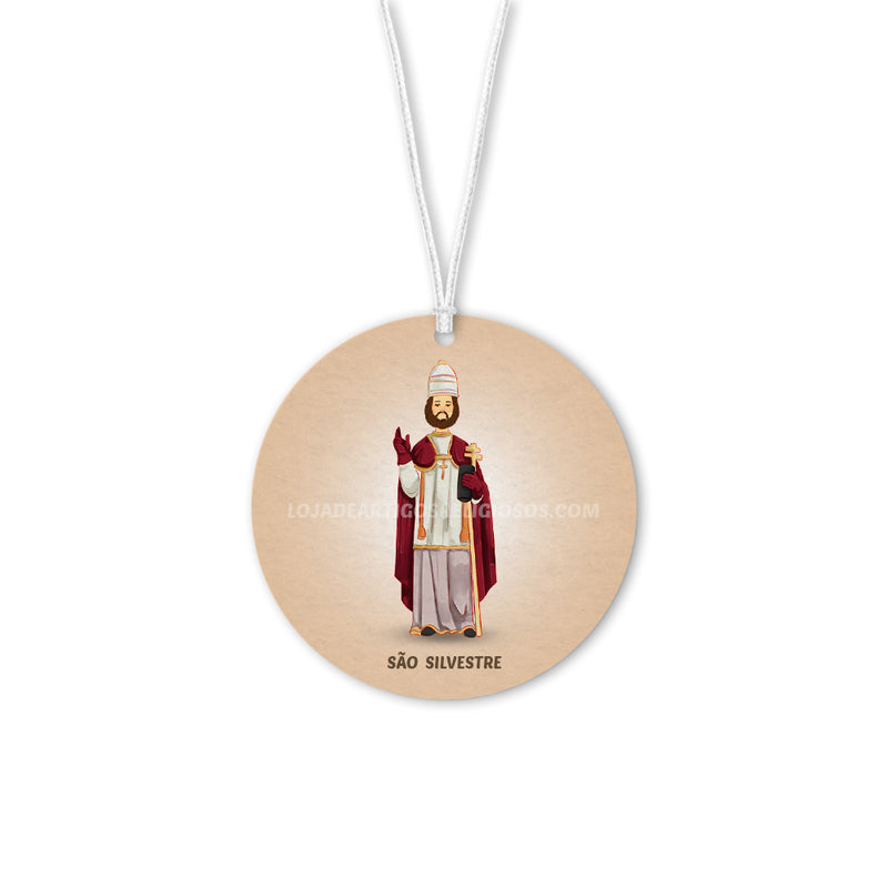 Saint Sylvester car air freshener