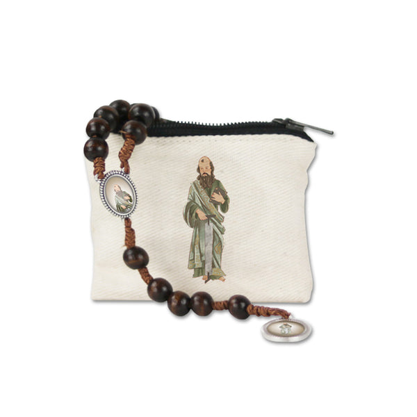 Wallet and Rosary of Saint Simon