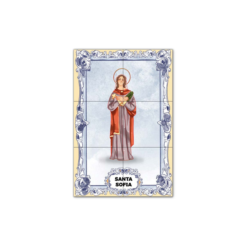 Saint Sophia Tile Panel 30 cm x 45 cm