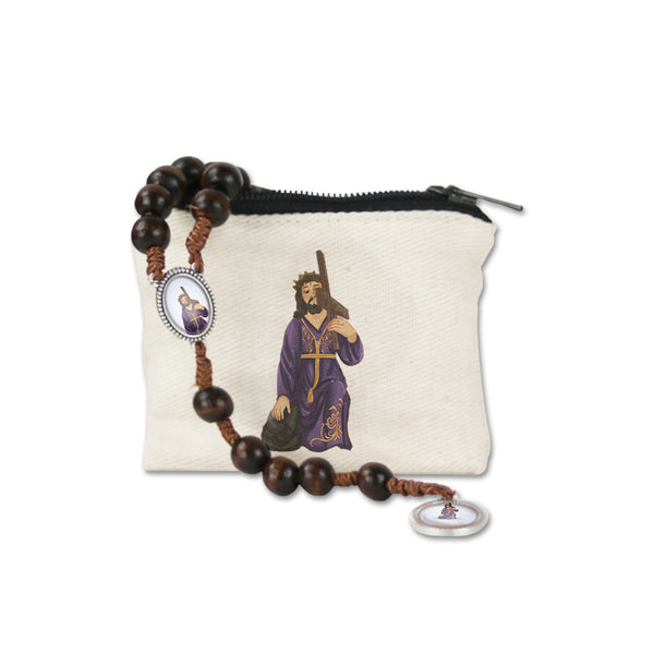 Wallet and Rosary of Our Lord of the Afflicted