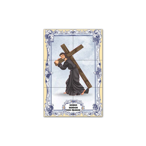 Our Lord of the Steps Tile Panel 30 cm x 45 cm