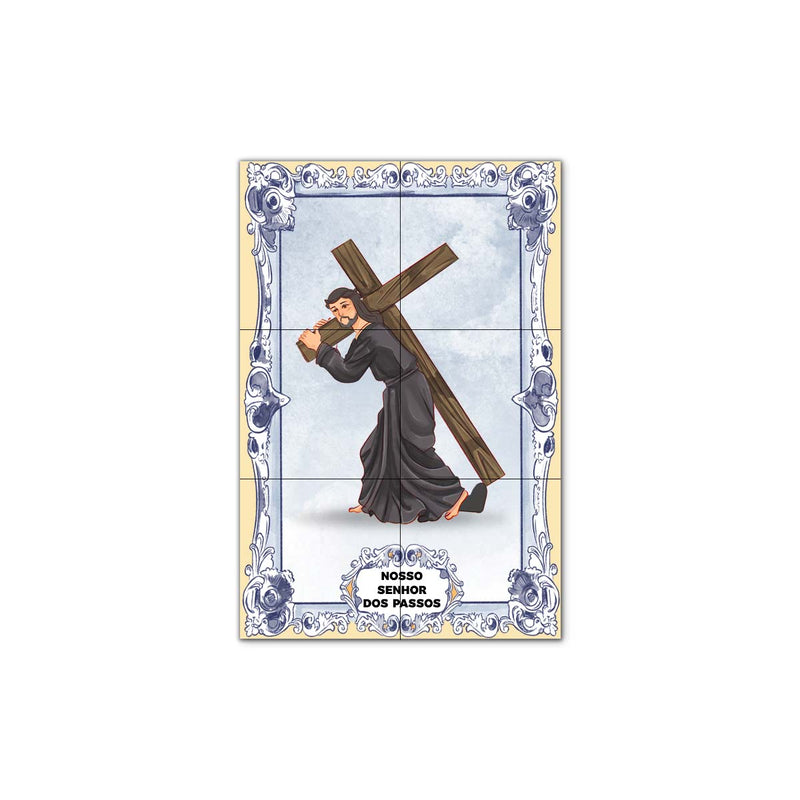 Our Lord of the Steps Tile Panel 30 cm x 45 cm