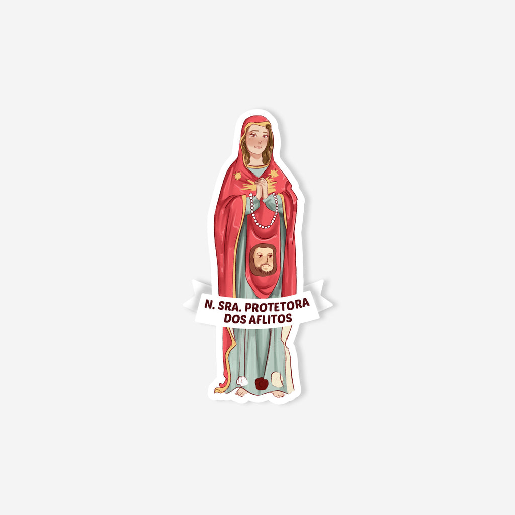 Protector Ladysof Our Lady Protector of the Afflicted Sticker
