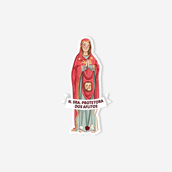 Notre-Dame protectrice des affligés Sticker