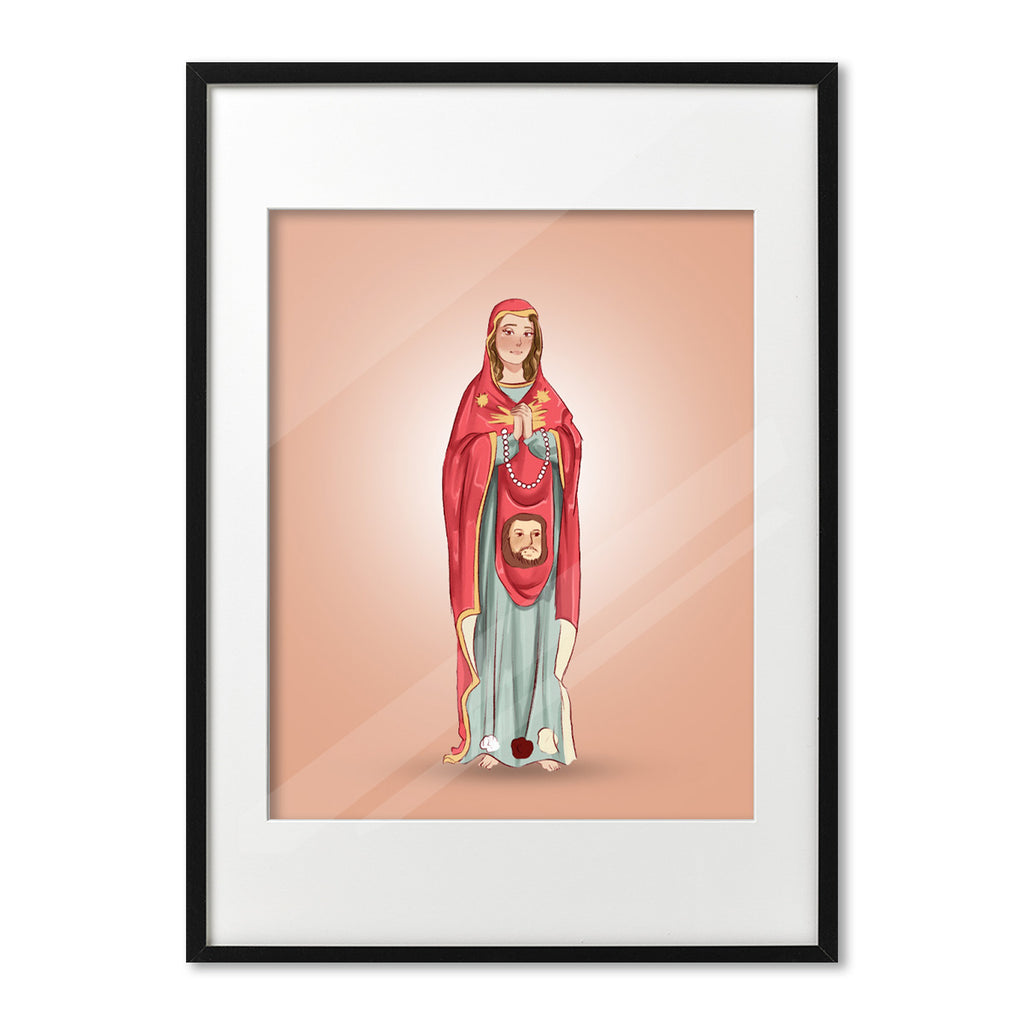 Protector Ladysof Our Lady Protector of the Afflicted Poster