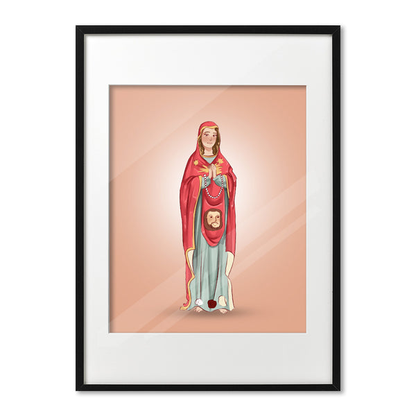 Plakat Matki Bożej Opiekunki Chorych