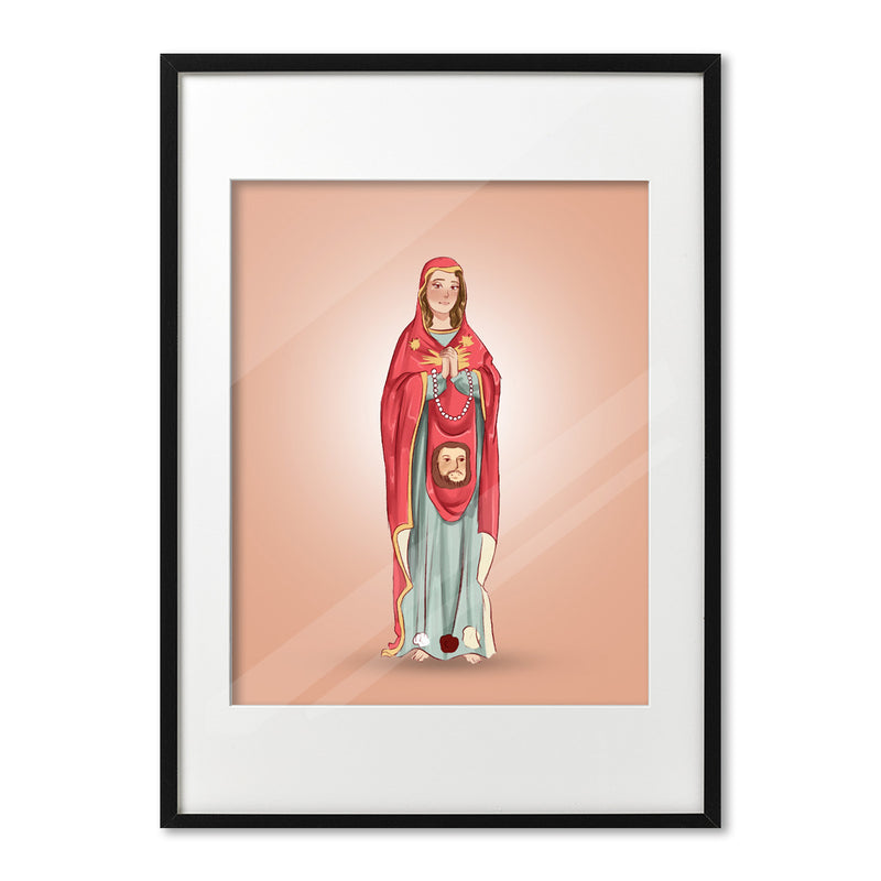 Nuestra Señora Protectora de los Afligidos Póster