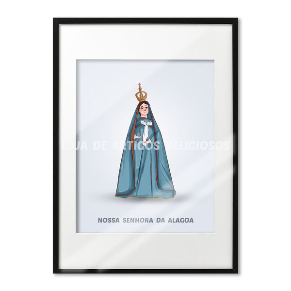 Our Lady of Alagoa Poster