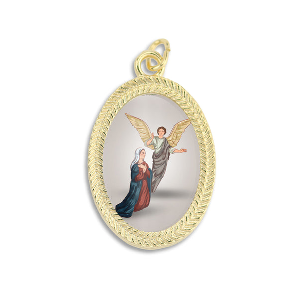 Our Lady of the Annunciation medal