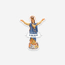 Our Lady of the Air Sticker