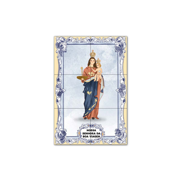 Our Lady of the Good Voyage Tile Panel 30 cm x 45 cm