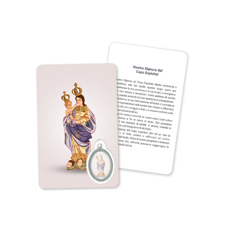 Prayer's card to Our Lady of Cape Espichel