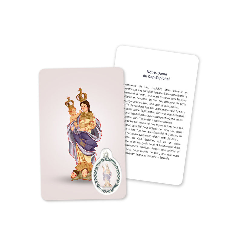 Prayer's card to Our Lady of Cape Espichel