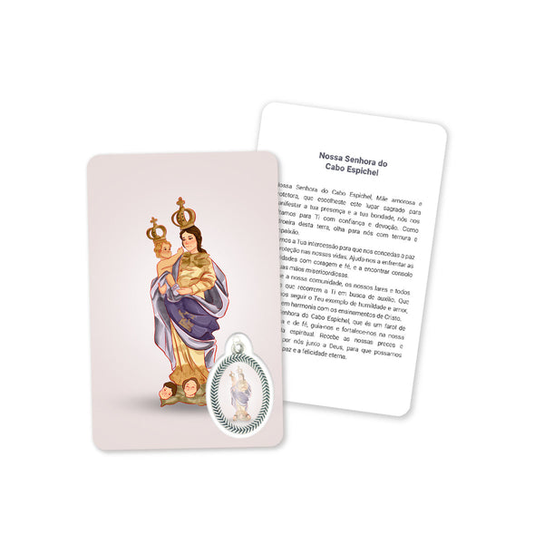 Prayer's card to Our Lady of Cape Espichel