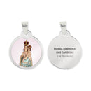 Our Lady of Candles Steel Medal