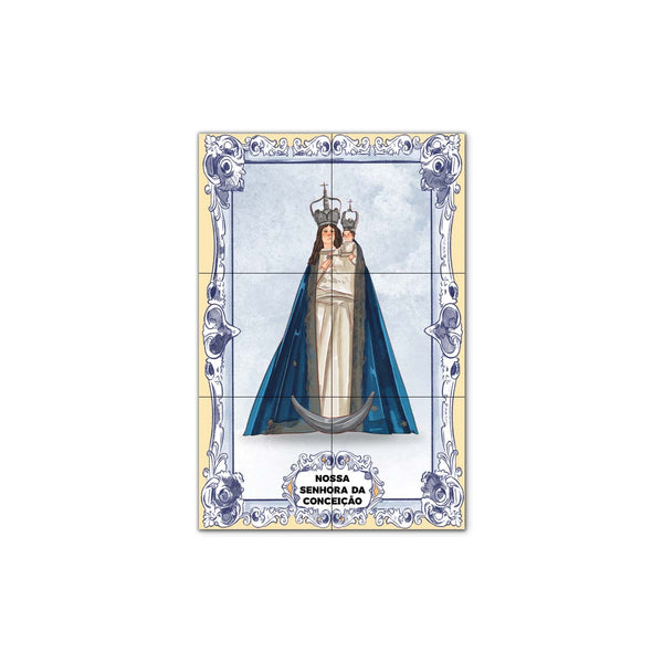 Our Lady of Conception Tile Panel 30 cm x 45 cm
