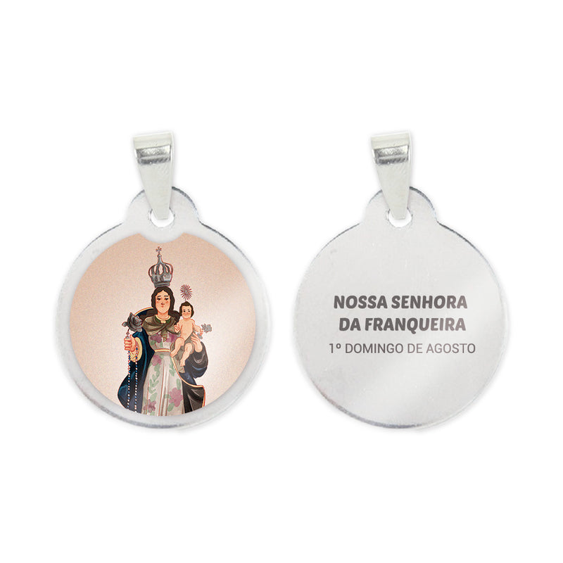Our Lady of Franqueira Steel Medal