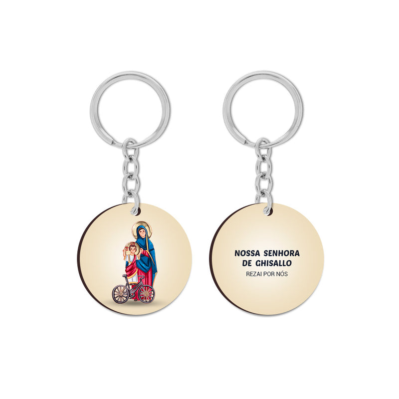 Our Lady of Ghisallo Keychain