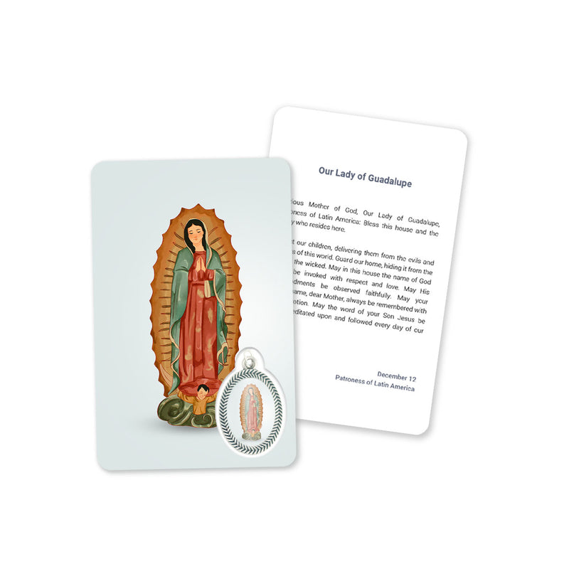 Karta modlitwy do Matki Bożej z Guadalupe