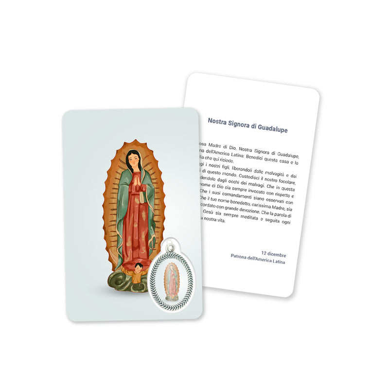 Karta modlitwy do Matki Bożej z Guadalupe