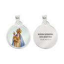 Our Lady of the Martyrs Steel Medal