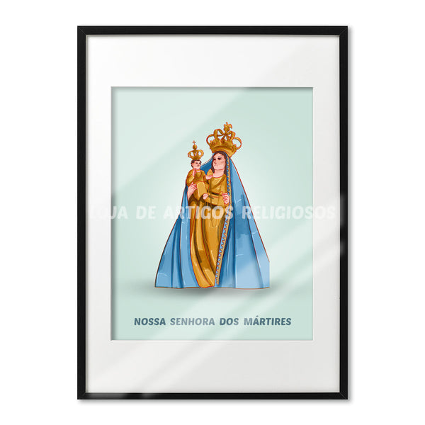 Our Lady of Martyrs Poster