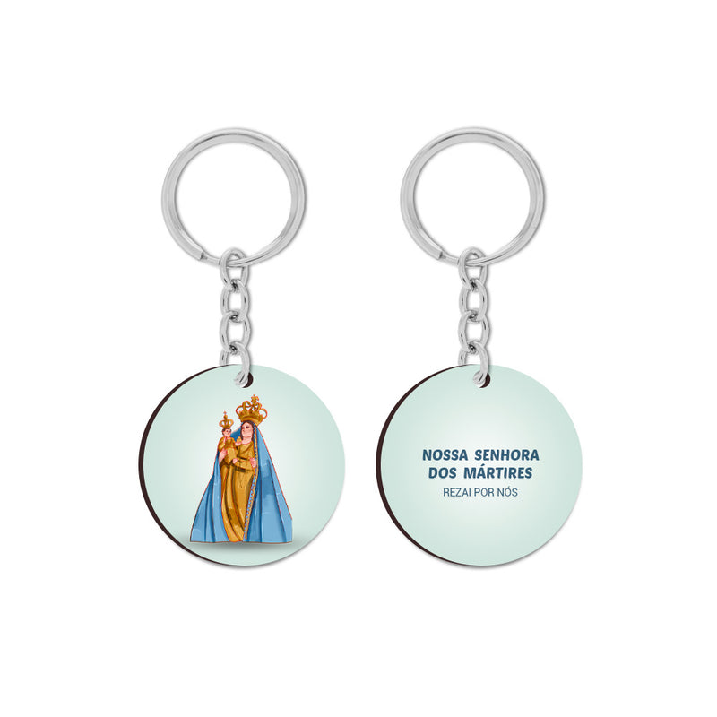 Our Lady of Martyrs Keychain