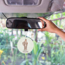 Ambientador para auto de Nuestra Señora de Medjugorje