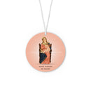 Our Lady of Nazareth car air freshener