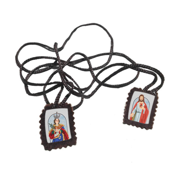 Our Lady of the Olive Tree Fabric Scapular