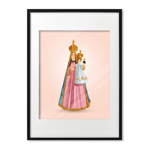 Plakat Matki Bożej z Penha