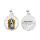 Our Lady of Perpetual Help Steel Medal