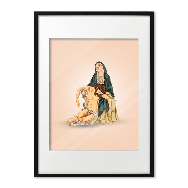 Plakat Matki Bożej Pobożnej