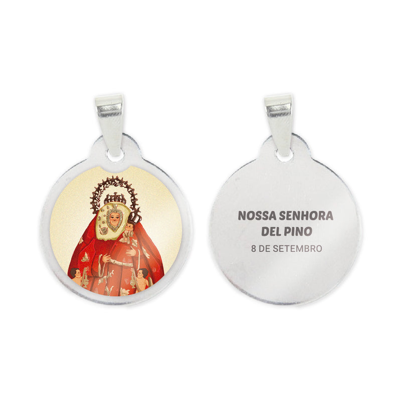 Our Lady of the Pine Steel Medal
