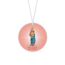 Our Lady of Remedies car air freshener