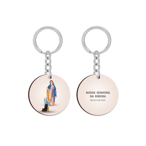 Our Lady of Ribeira Keychain