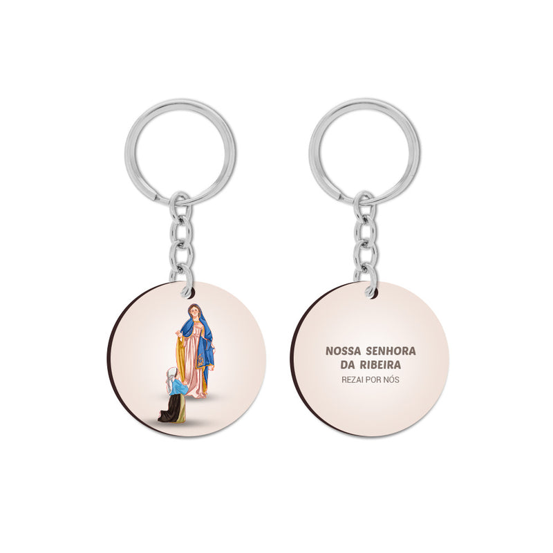 Our Lady of Ribeira Keychain