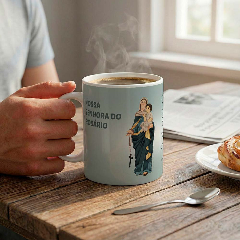 Our Lady of the Rosary Mug