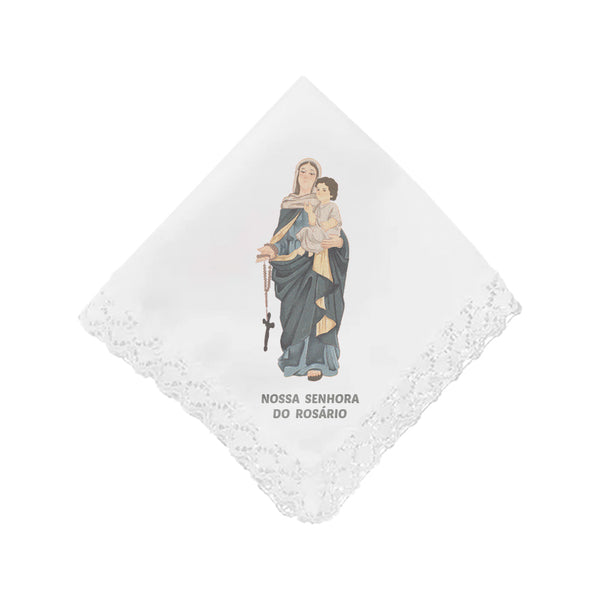 Our Lady of the Rosary handkerchief
