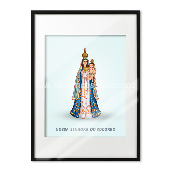 Our Lady of Help Poster