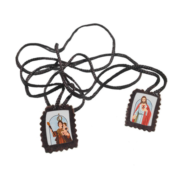 Our Lady of the Torch Fabric Scapular