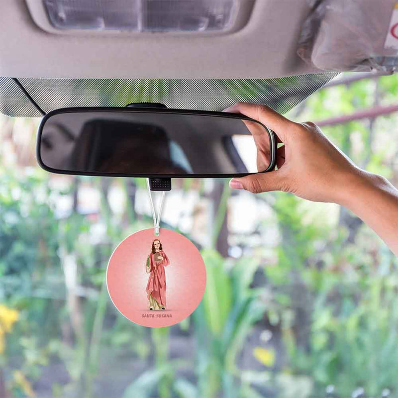 Saint Susanna Car Air Freshener