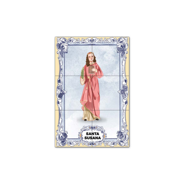 Saint Susanna Tile Panel 30 cm x 45 cm
