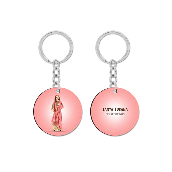 Saint Susanna Keychain