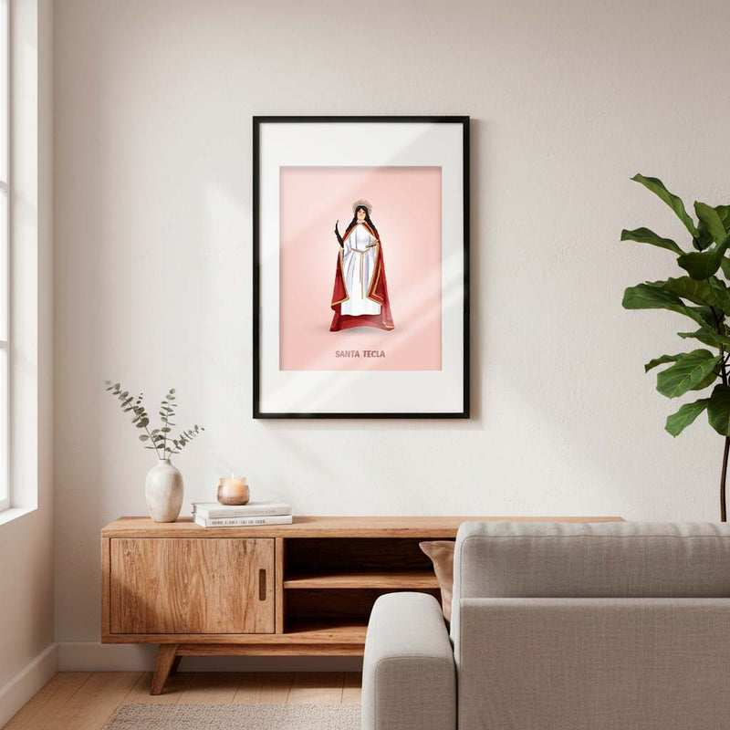 Saint Thecla Poster