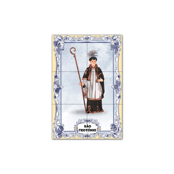 Saint Theotonius Tile Panel 30 cm x 45 cm