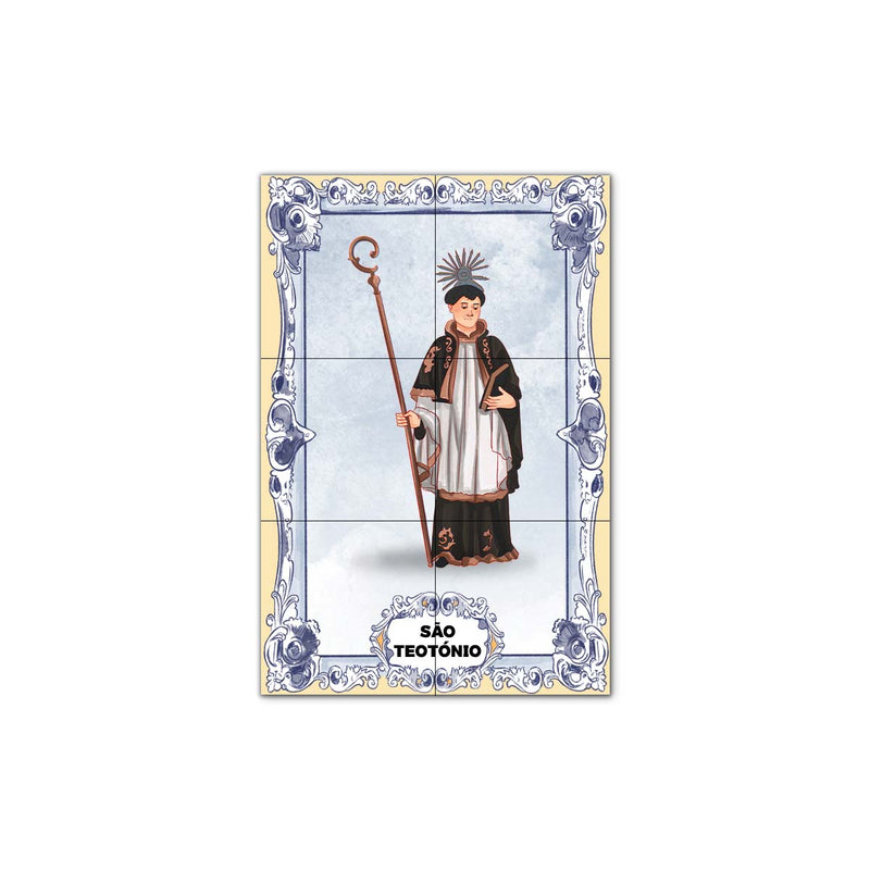 Saint Theotonius Tile Panel 30 cm x 45 cm